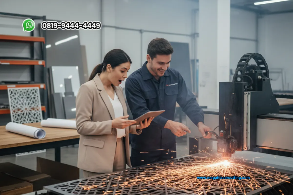 Dari Desain Digital ke Produk Jadi Proses Lengkap Pembuatan Pagar Laser Cutting