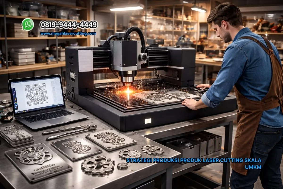 Strategi Produksi Produk Laser Cutting Skala UMKM