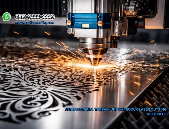 Jenis Material Terbaik untuk Produk Laser Cutting Dekoratif