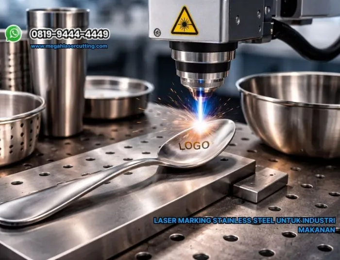 Laser Marking Stainless Steel untuk Industri Makanan
