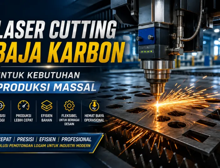 Laser Cutting Baja Karbon untuk Kebutuhan Produksi Massal