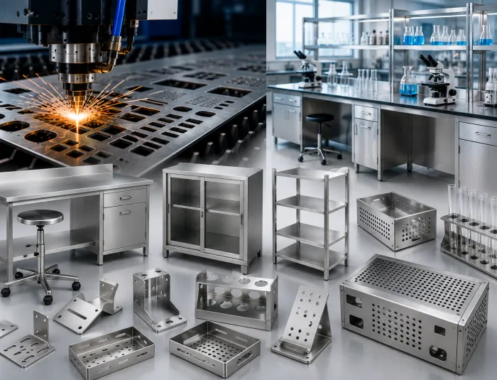 Laser Cutting untuk Peralatan Laboratorium Metal