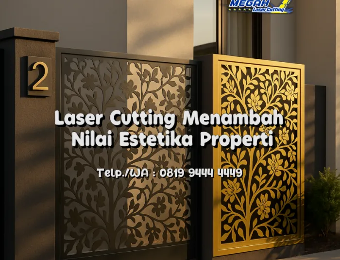Laser Cutting Menambah Nilai Estetika Properti