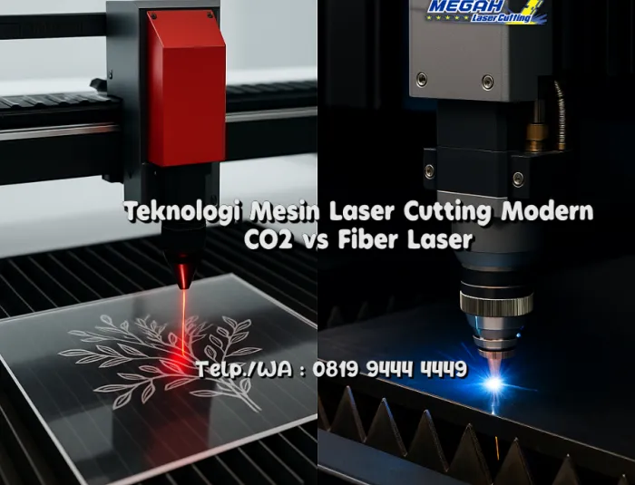 Teknologi Mesin Laser Cutting Modern: CO2 vs Fiber Laser
