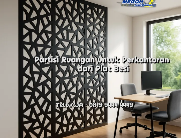 Partisi Ruangan untuk Perkantoran dari Plat Besi