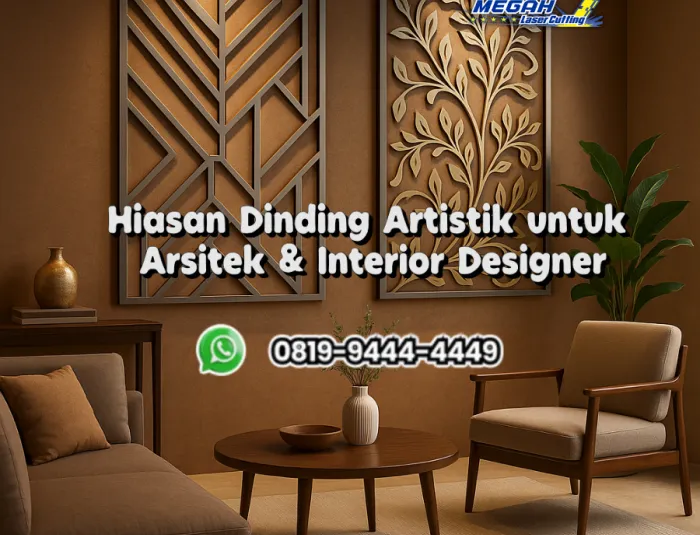 Hiasan Dinding Artistik untuk Arsitek dan Interior Designer