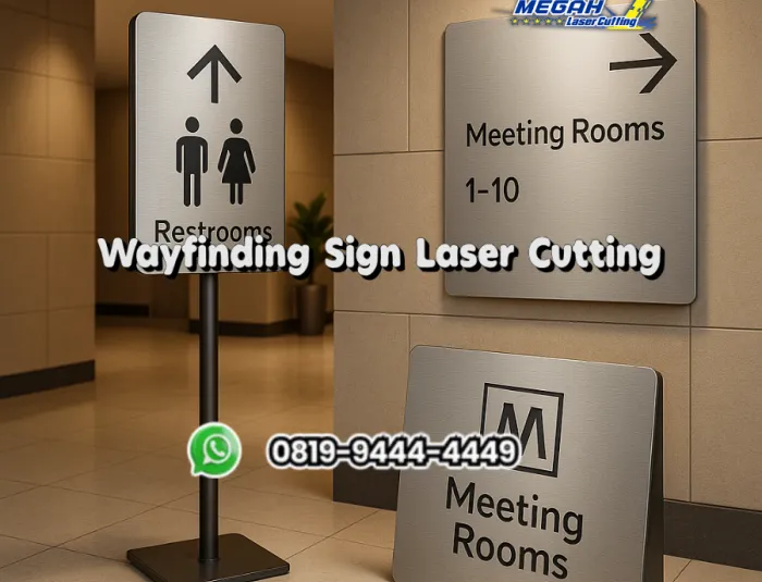 Wayfinding Sign Laser Cutting