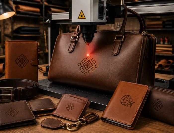 Keunggulan Laser Marking pada Tas Kulit Custom