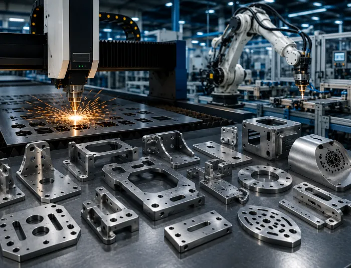 Laser Cutting untuk Komponen Robotik dan Otomasi