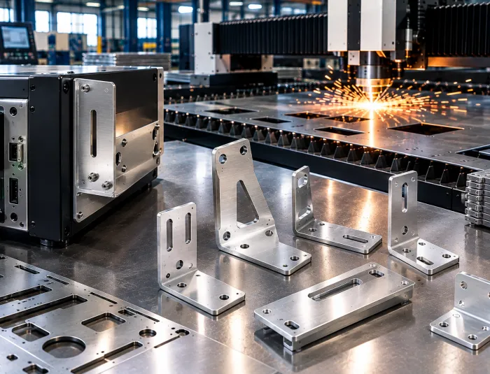 Jasa Laser Cutting Produk Mounting Bracket Aluminium untuk Instalasi Profesional